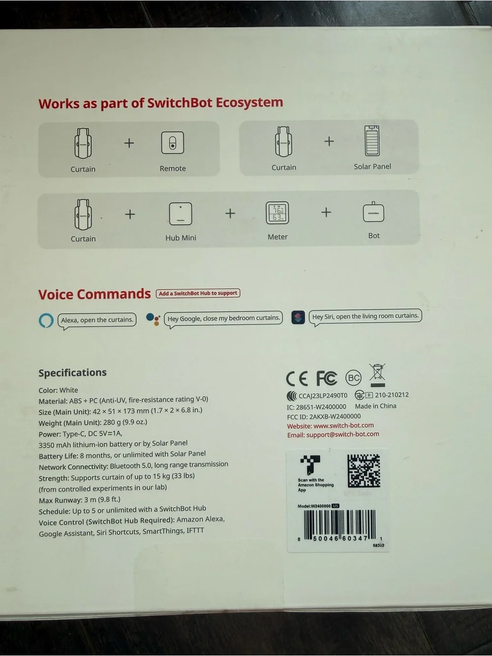 N/A switchbot curtain